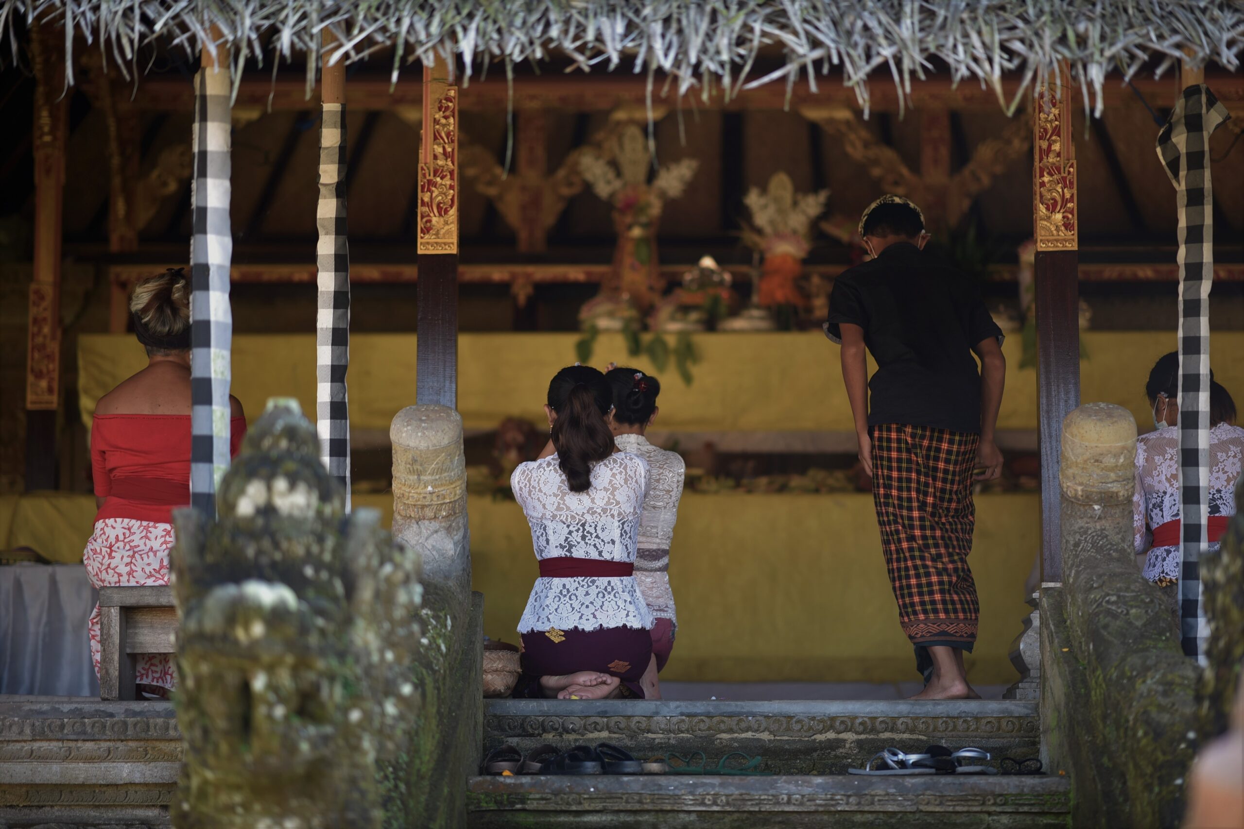 ガルンガンのお寺