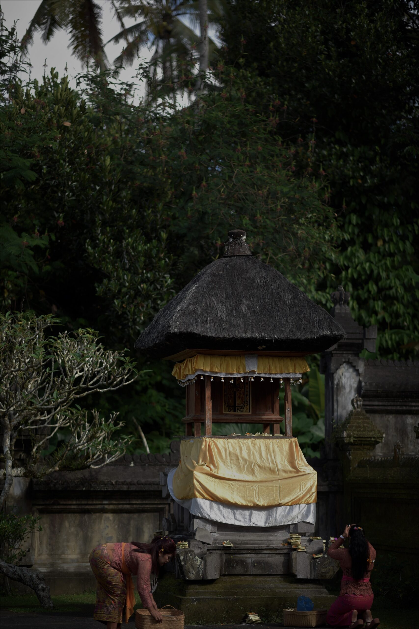 ガルンガンのお寺の一部